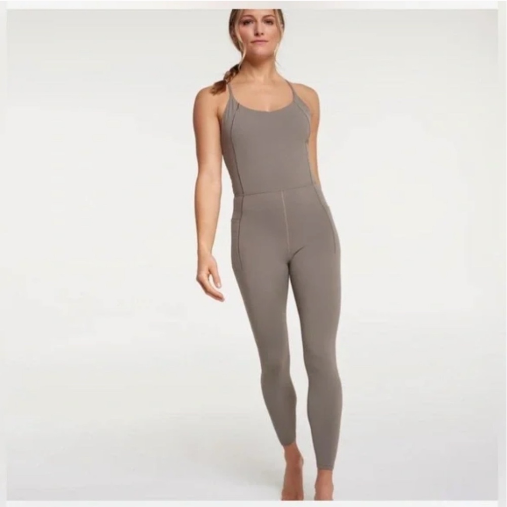 Calia one piece grey workout suit -- Size small